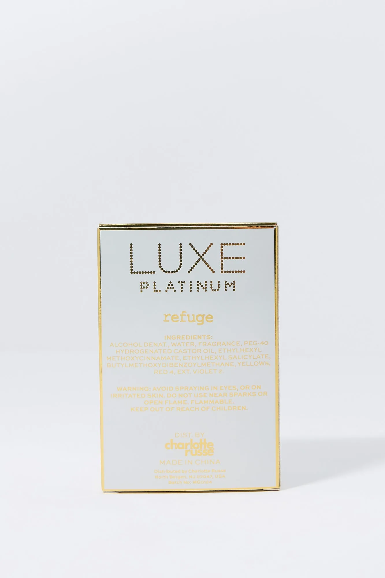 100 ml Luxe Platinum Perfume