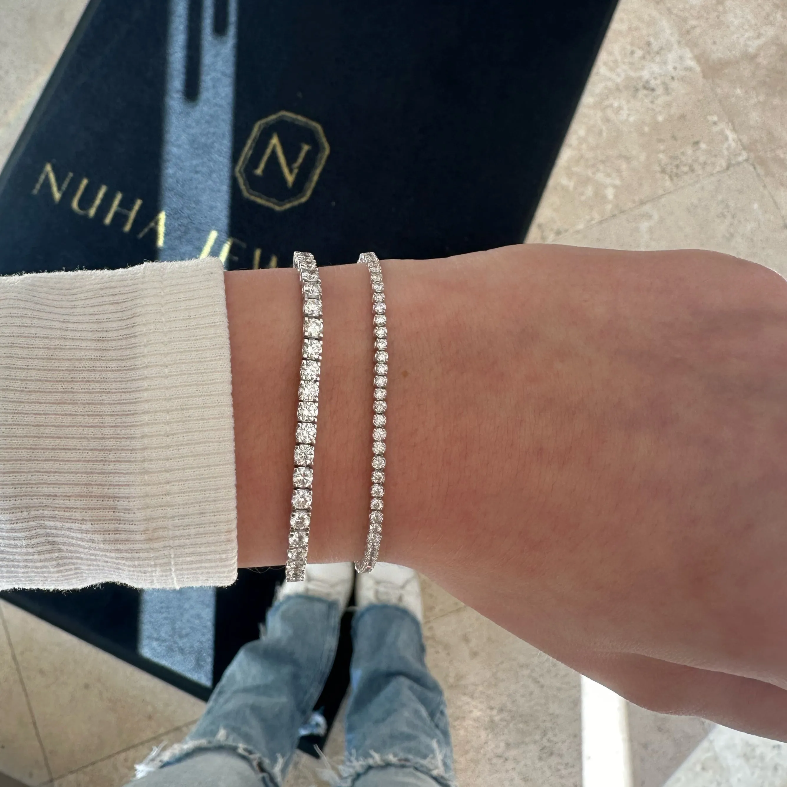 5.90 ct Diamond Tennis Bracelet