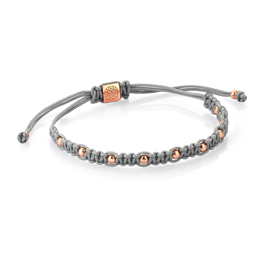 9 Balls Macrame - Silver