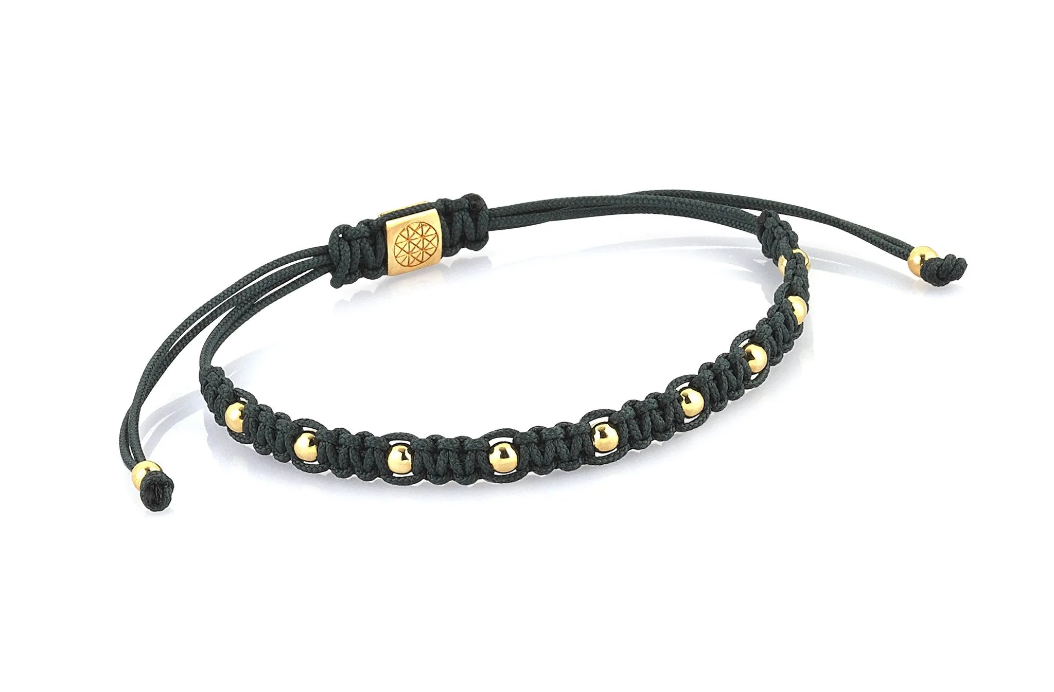 9 Balls Macrame - Silver