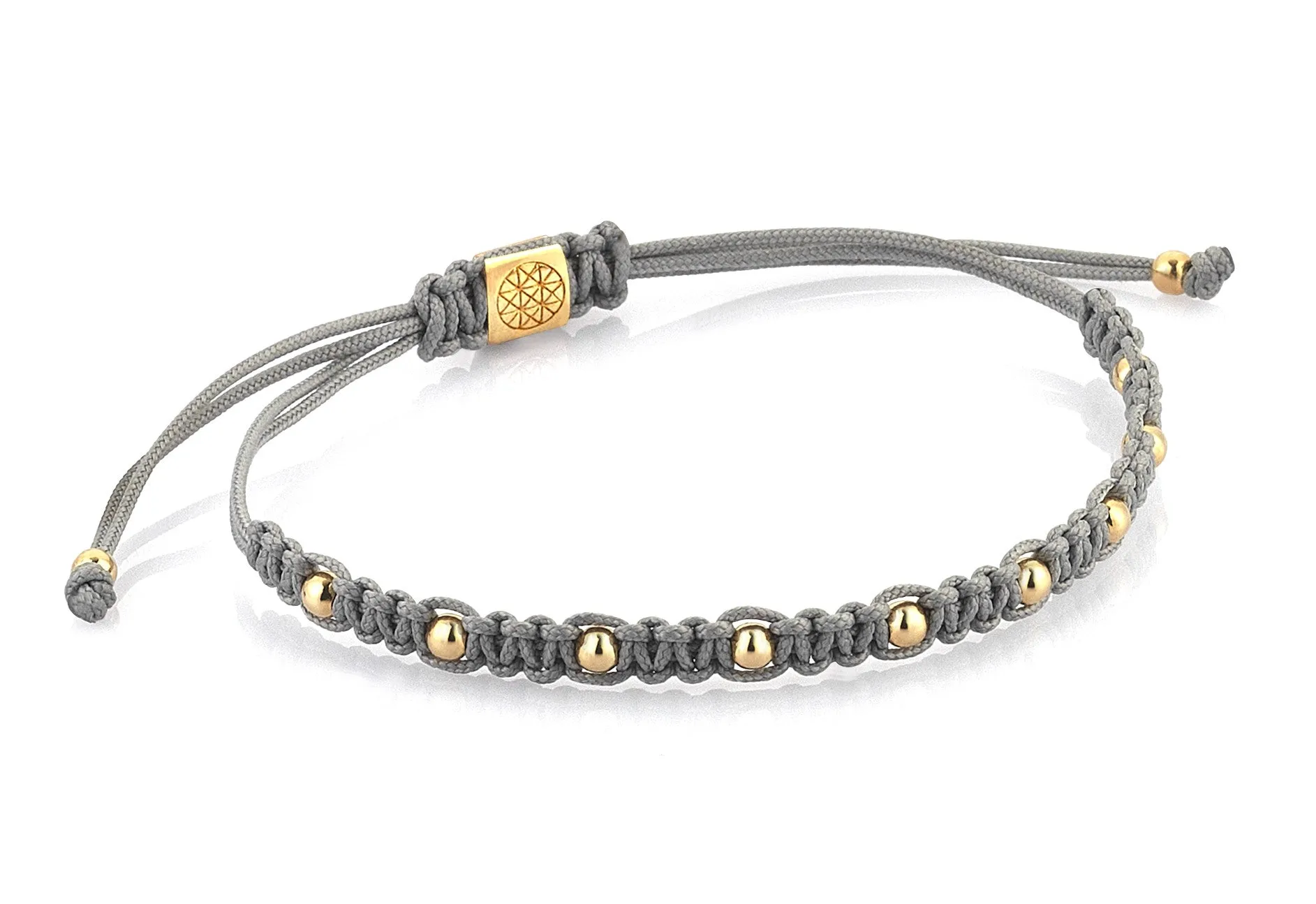 9 Balls Macrame - Silver