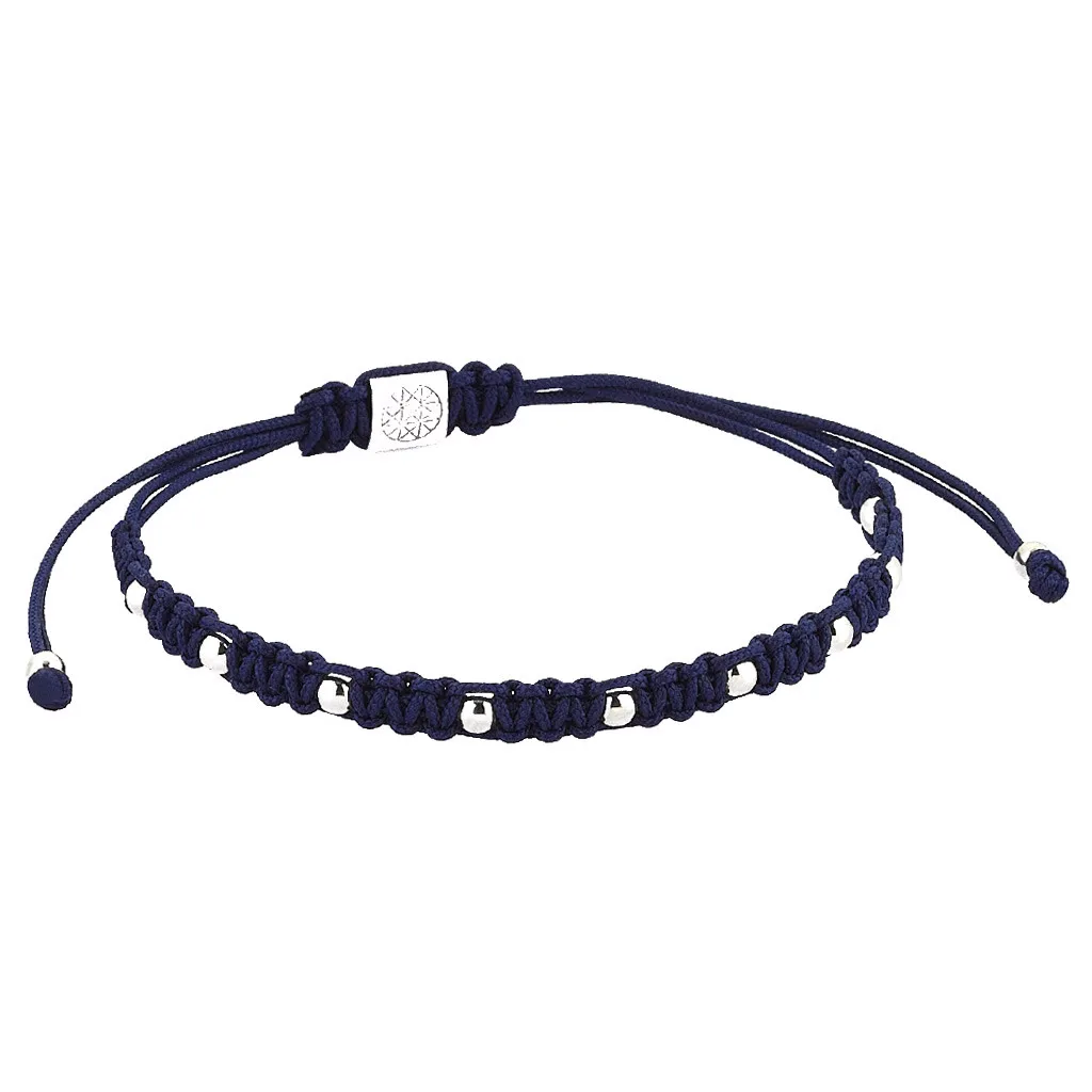 9 Balls Macrame - Silver