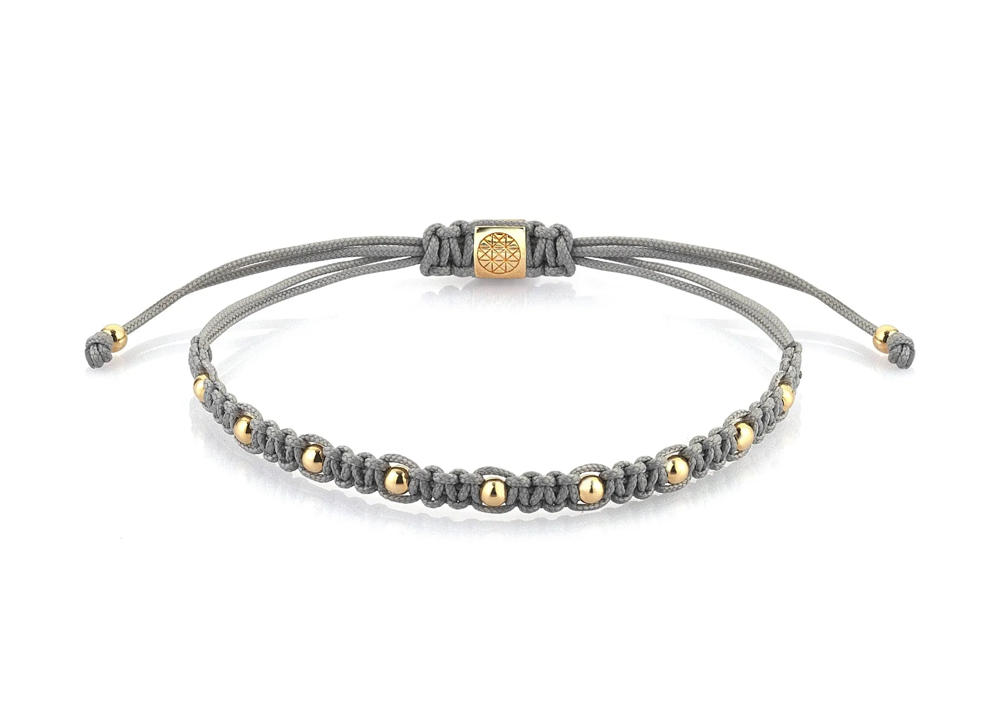 9 Balls Macrame - Silver