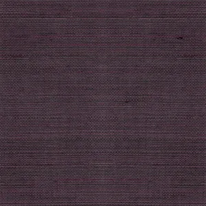 Abaca Grasscloth Wallpaper in Deep Plum from the Luxe Retreat Collection