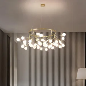 ANKUR FIREFLY RING MODERN LED CHANDELIER