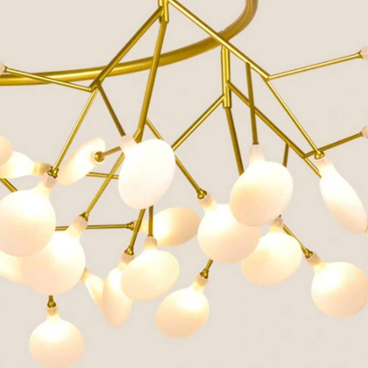 ANKUR FIREFLY RING MODERN LED CHANDELIER