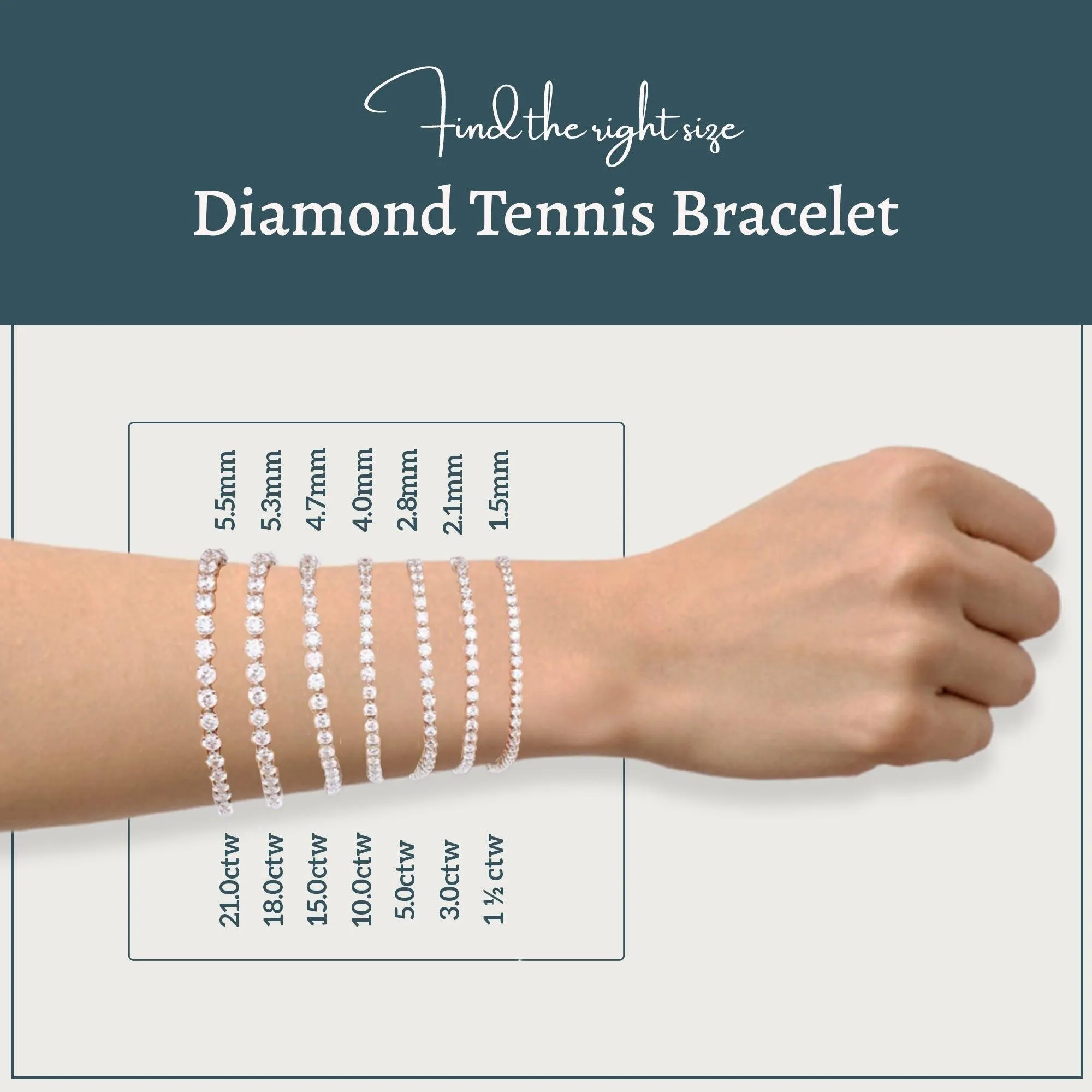 Ashley Bracelet - 13.0 Ct. T.W.
