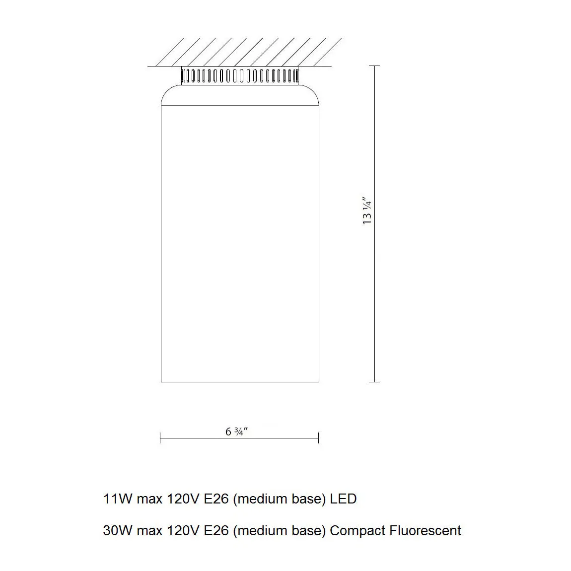 Aspen C17 Flush Mount