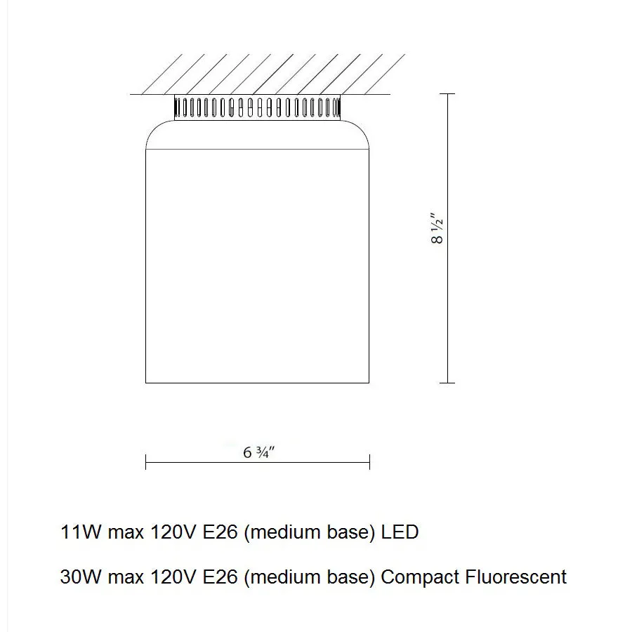 Aspen C17 Flush Mount