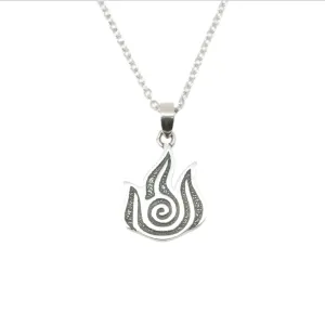 Avatar: The Last Airbender Fire Nation Circular Pendant Necklace