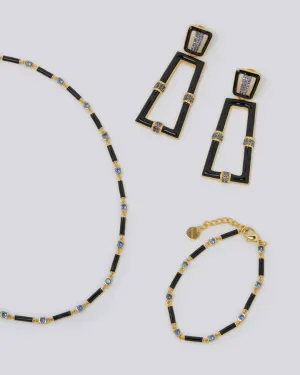 Black Enamel Set