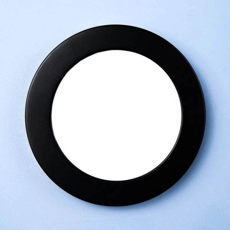 Black Magnetic Ring For Le Harve 12W Led Flush Bathroom