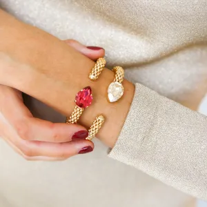 Caroline Svedbom Classic Rope Bracelet Mulberry Red