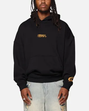 Carre Graffiti Logo Hoodie Black