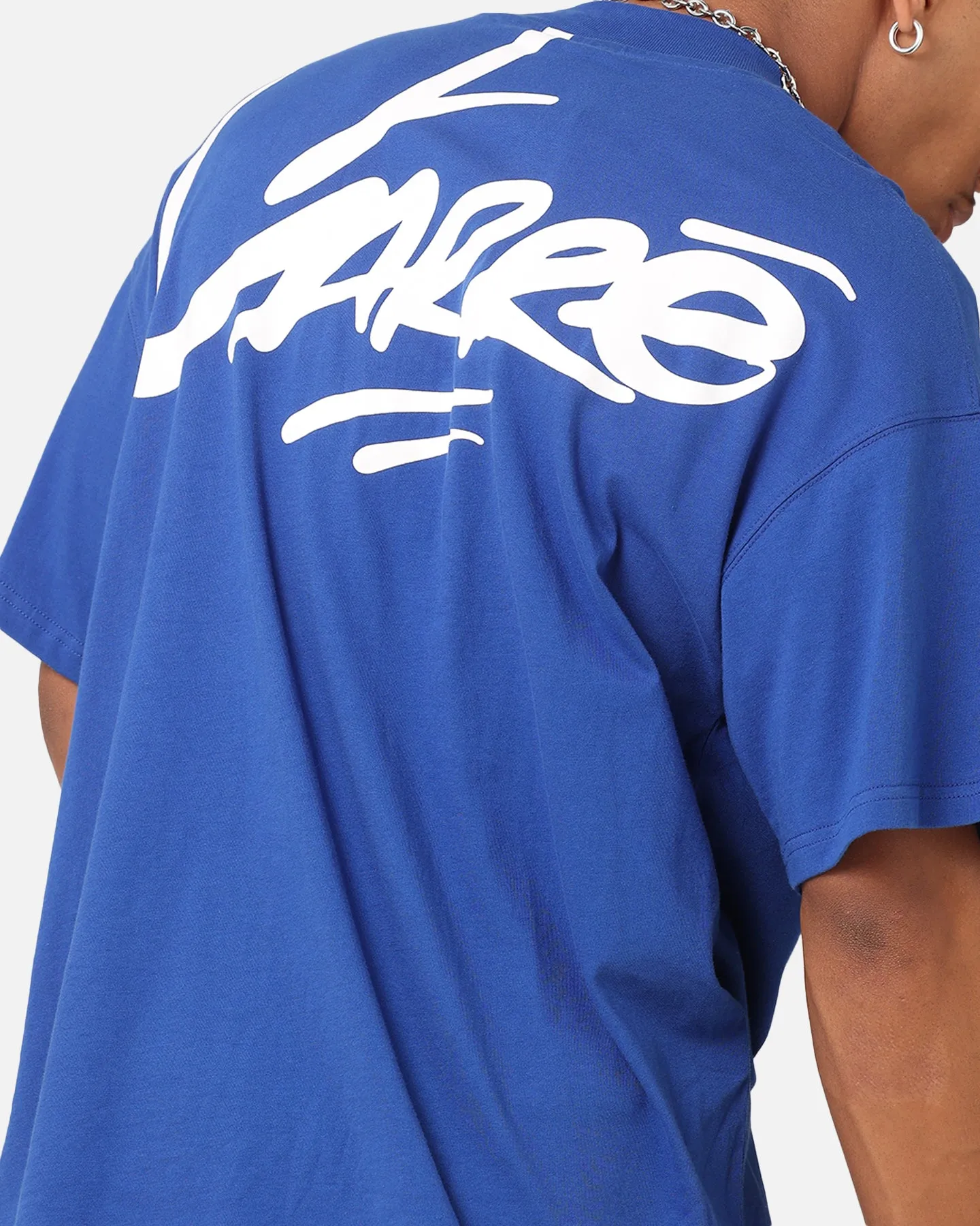 Carre Graffiti T-Shirt Royal