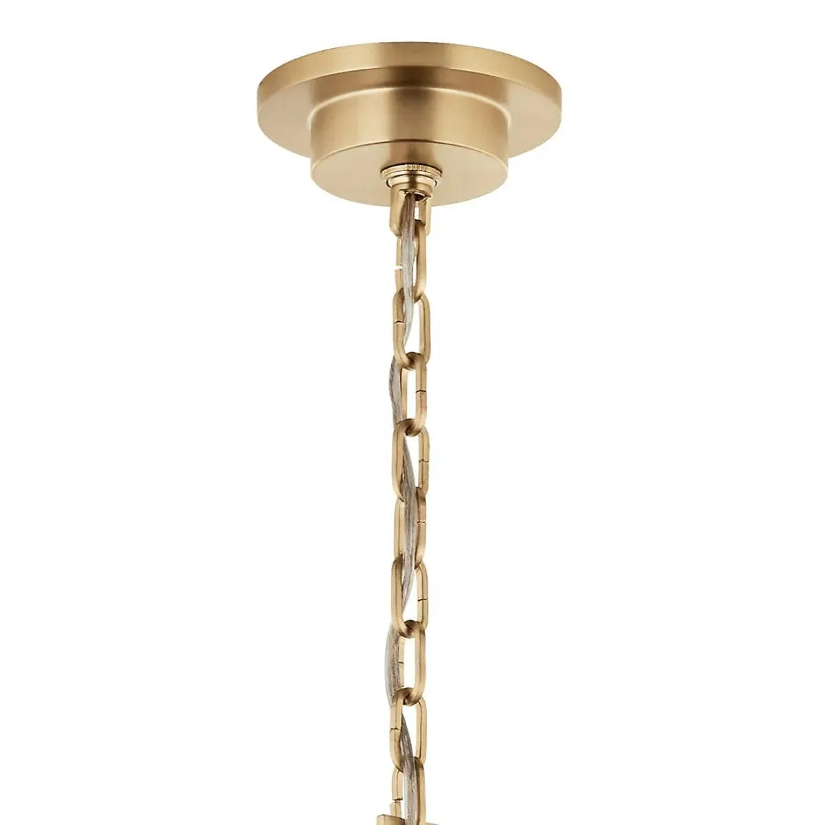 Carrick 41" 8-Light Chandelier 1-Tier, Champagne Bronze Finish