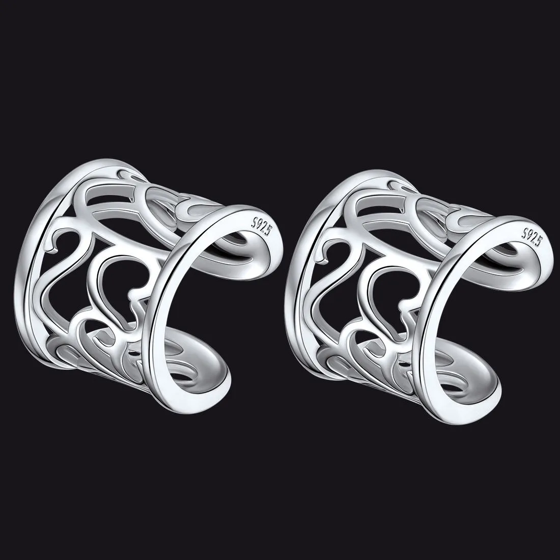 Celtic Knot 925 Sterling Silver Cartilage Ear Cuff