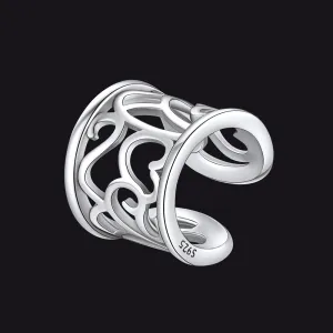 Celtic Knot 925 Sterling Silver Cartilage Ear Cuff