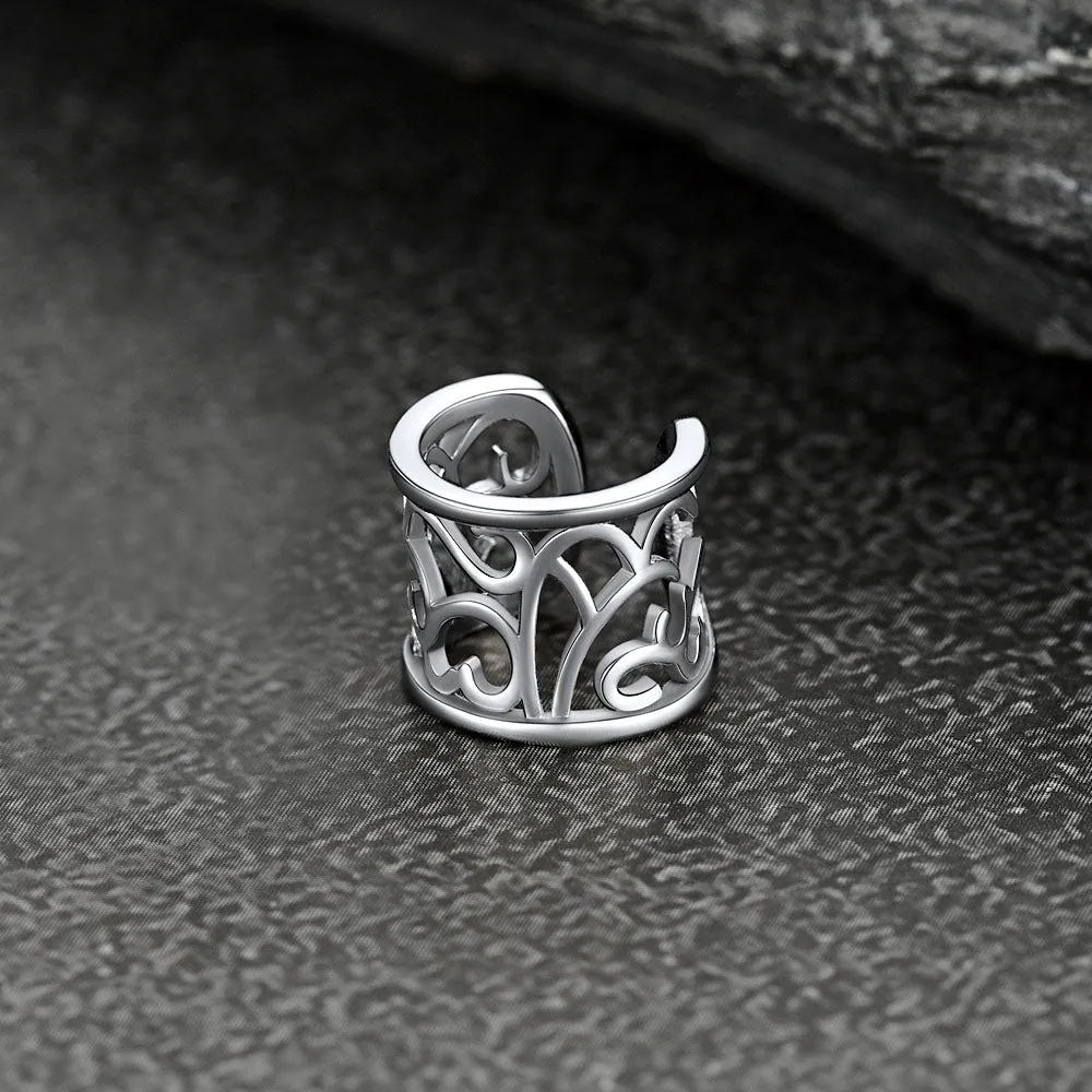 Celtic Knot 925 Sterling Silver Cartilage Ear Cuff