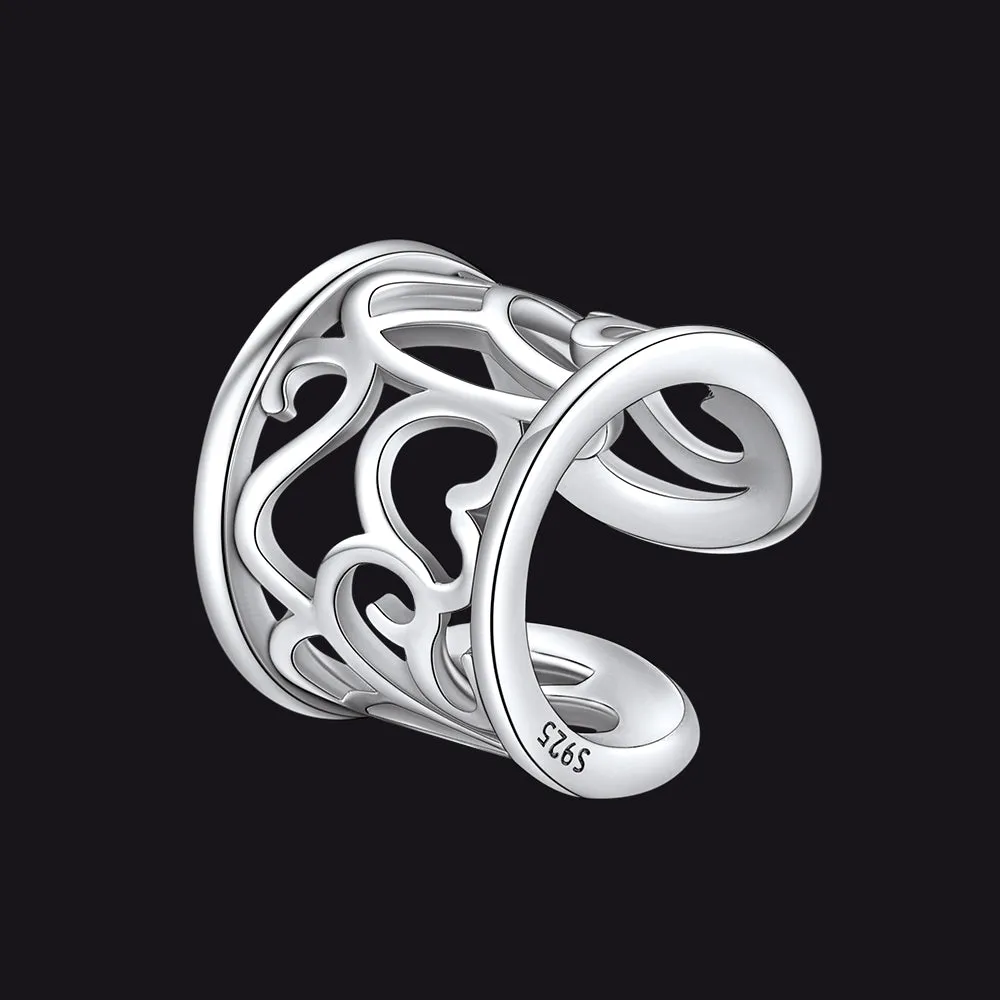 Celtic Knot 925 Sterling Silver Cartilage Ear Cuff