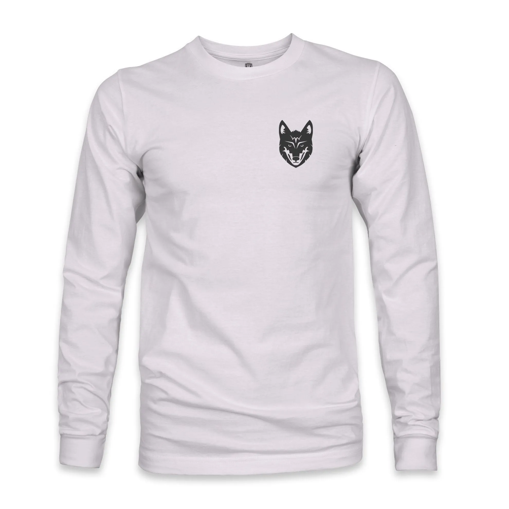 Chattanooga Red Wolves SC Team Arch Cotton Long Sleeve T-Shirt - Silver