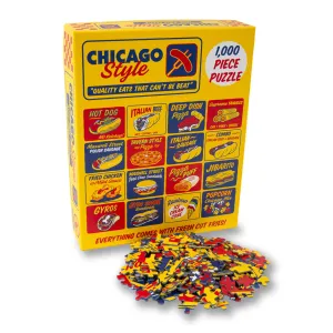 Chicago Style Eats 1000 Piece Puzzle