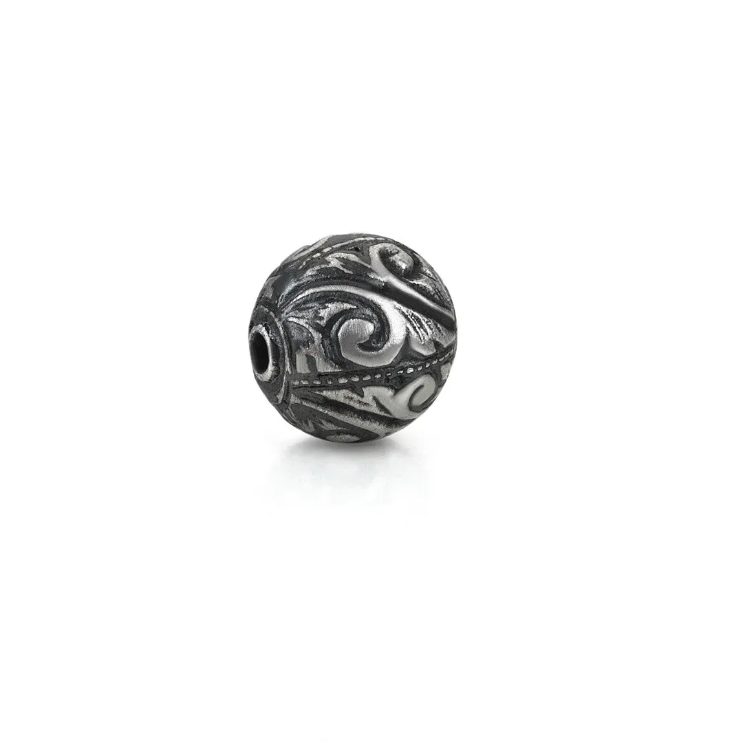 Classic Beaded Bracelet - Solid Silver