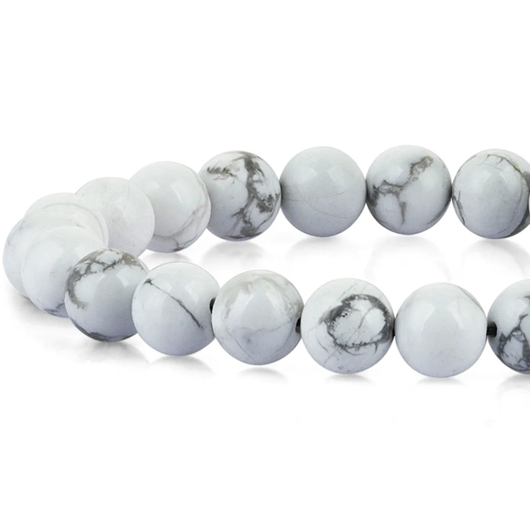 Classic Beaded Bracelet - Solid Silver
