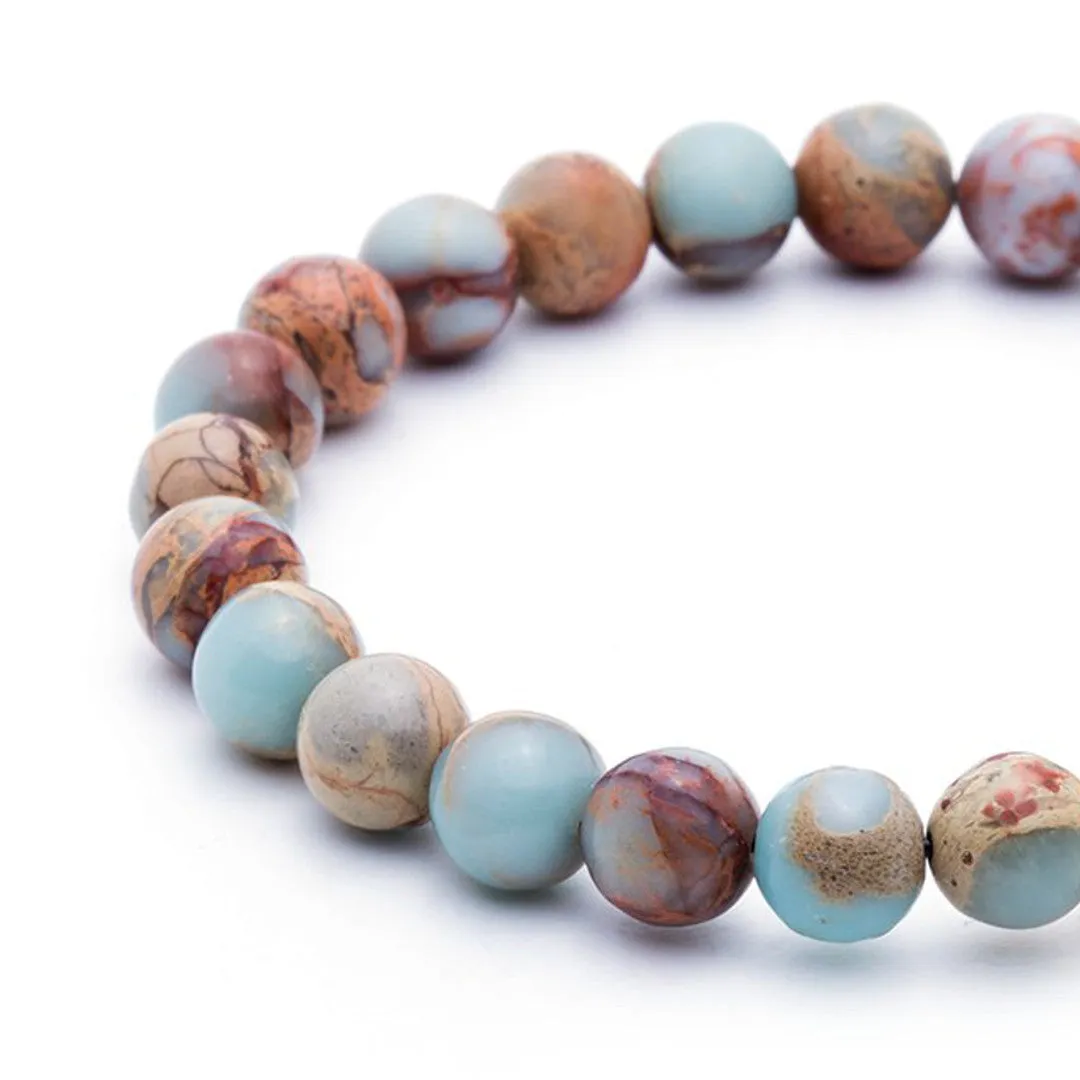 Classic Beaded Bracelet - Solid Silver