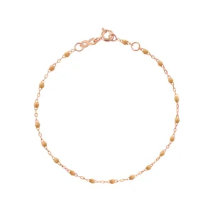 Classic Gigi Nude bracelet, Rose Gold, 5.9"