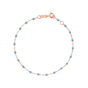 Classic Gigi Sky bracelet, Rose Gold, 5.9"