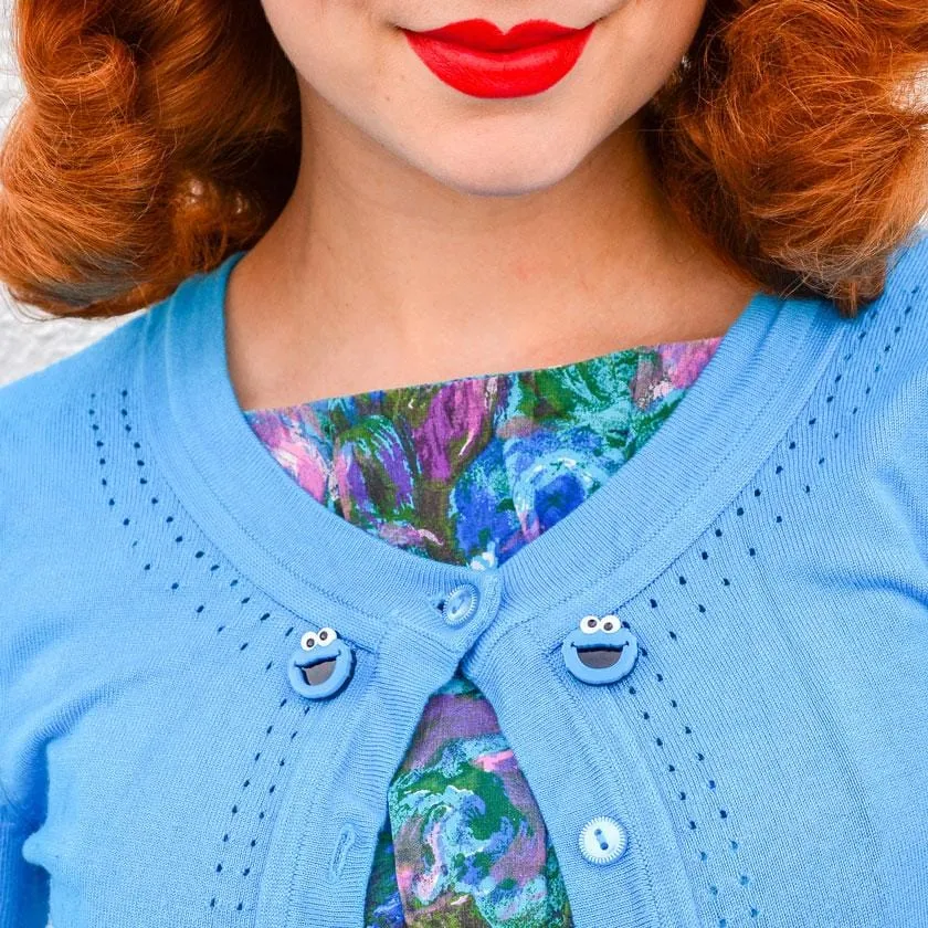 Cookie Monster Earrings