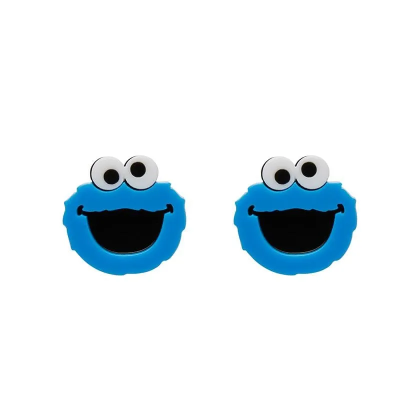 Cookie Monster Earrings