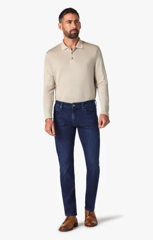 Courage Straight Leg Jeans In Dark Midnight Brushed Urban