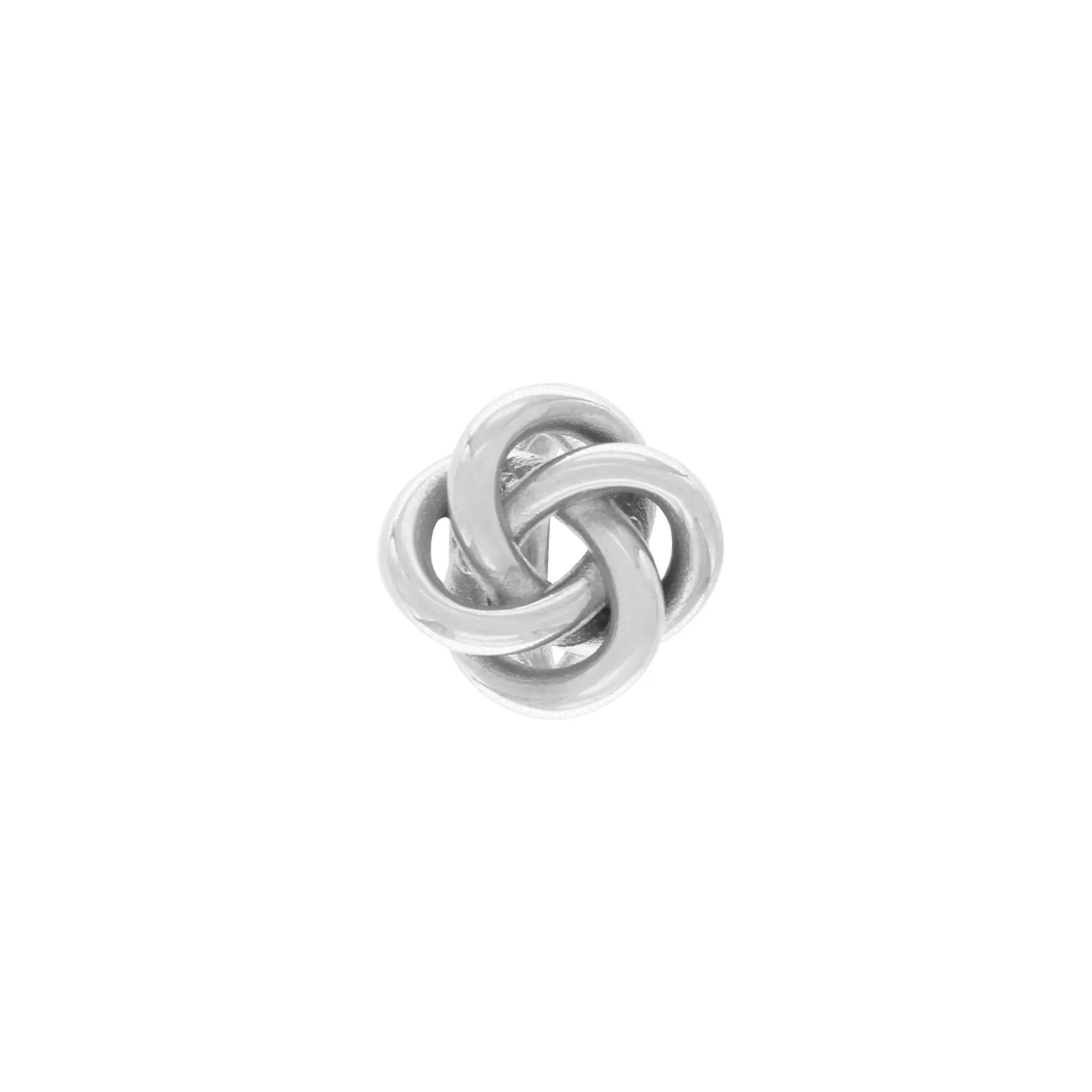 Courage Waterproof Chunky Twisted Statement Ring Silver Plating