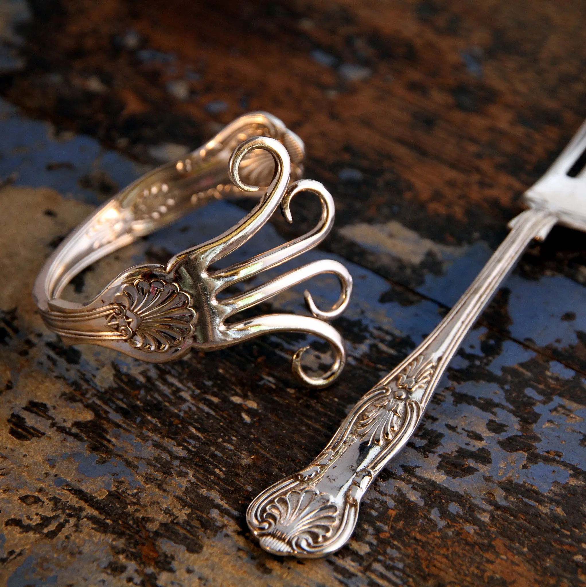 Deco Fork Bracelet