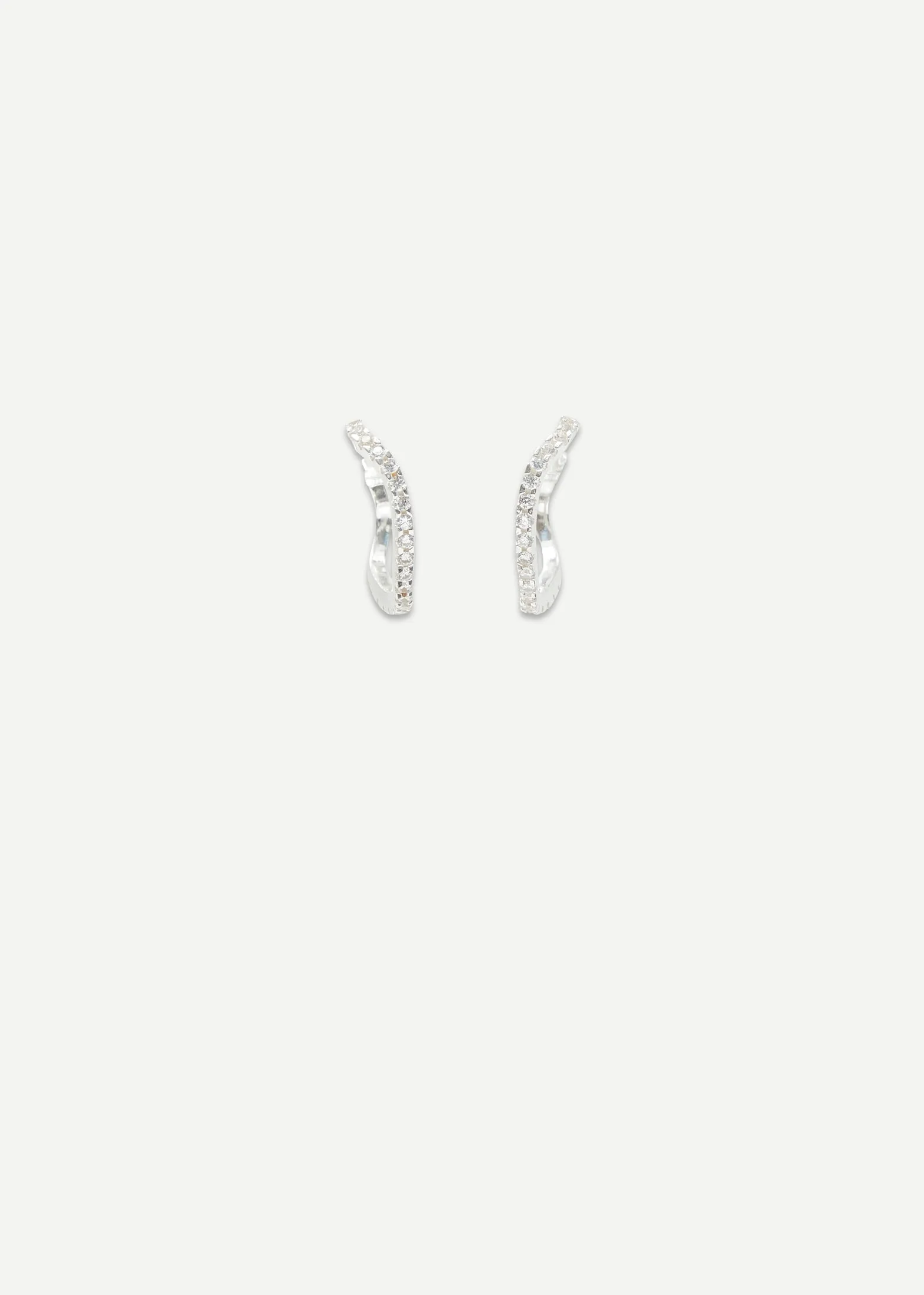 Distorted Hoop Earring Midi