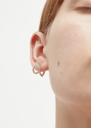 Distorted Hoop Earring Midi