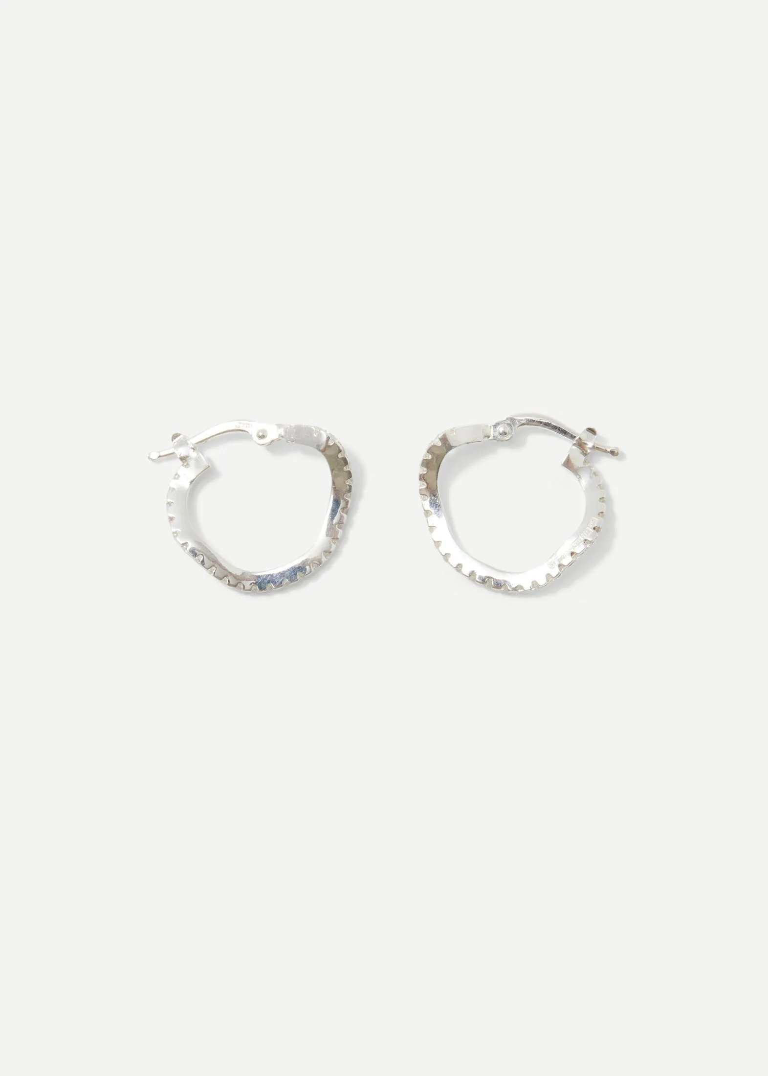 Distorted Hoop Earring Midi