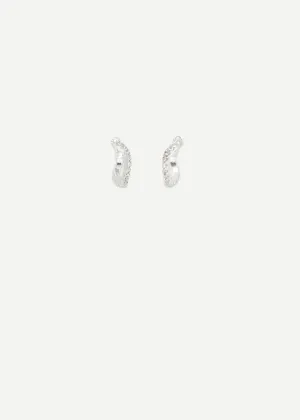 Distorted Hoop Earring Mini
