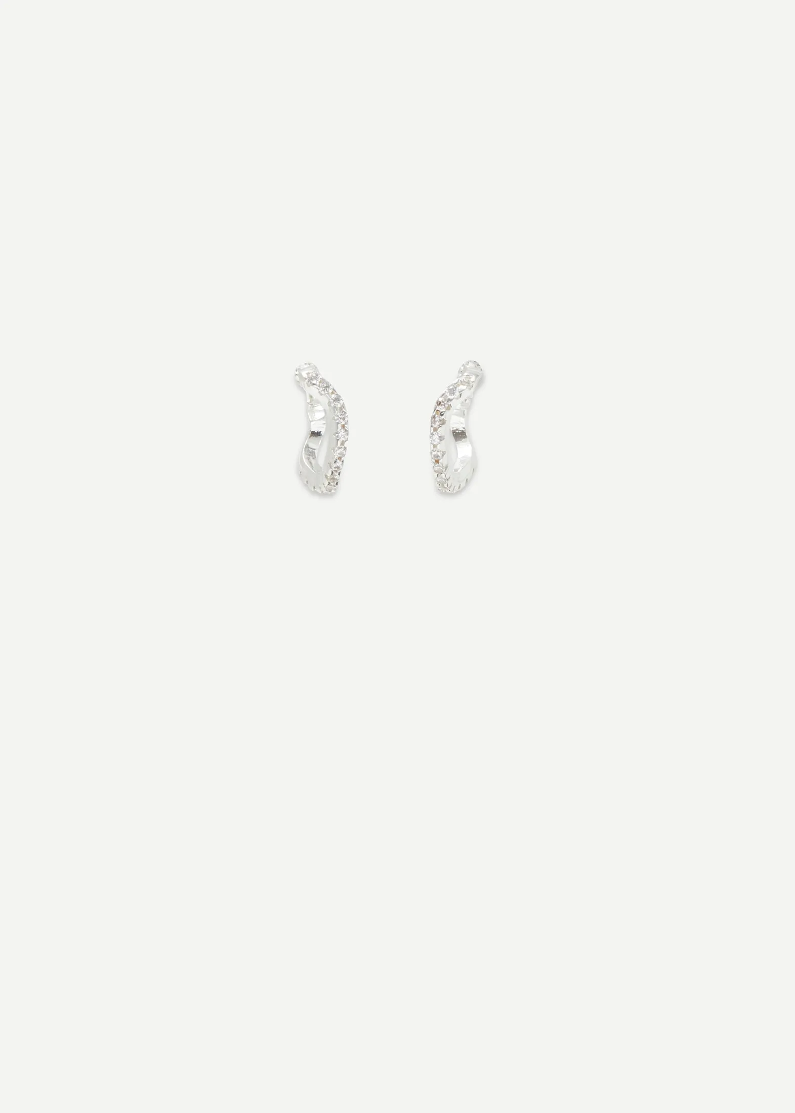 Distorted Hoop Earring Mini