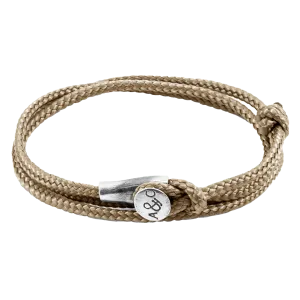 Dundee Silver Rope Bracelet