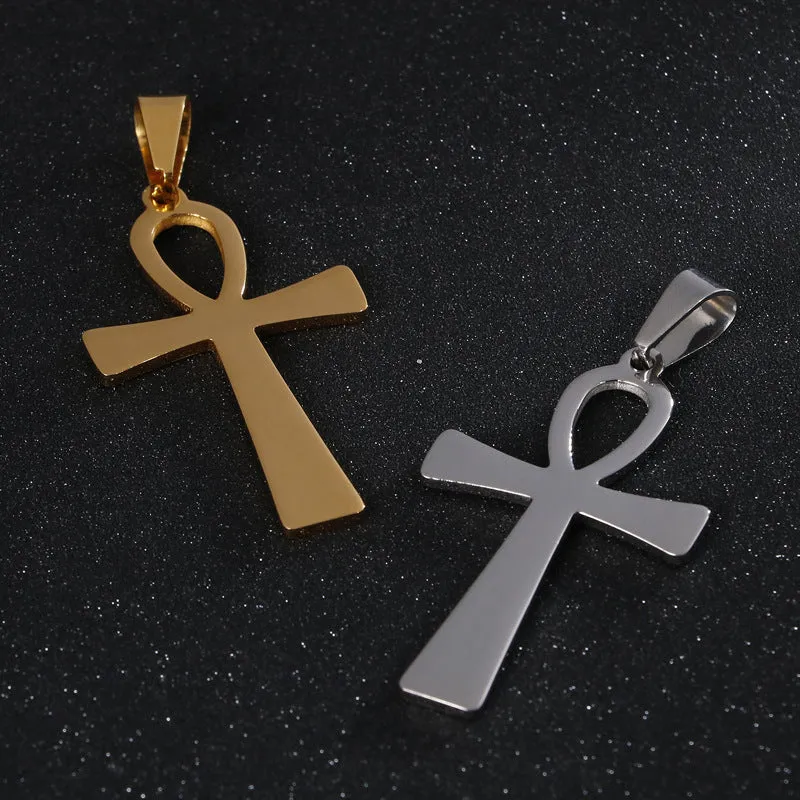 Egyptian Anhe Keys Hip-Hop Pendant - Men's Cross Pendants Collection
