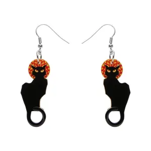 Erstwilder - Le Chat Noir Earrings - Art Nouveau 2.0 (2021)