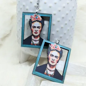 Frida Kahlo Earrings by IAMSONOTCOOL