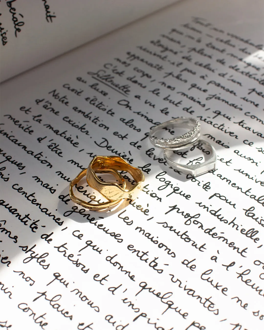 Gold Vermeil Sillon Ring