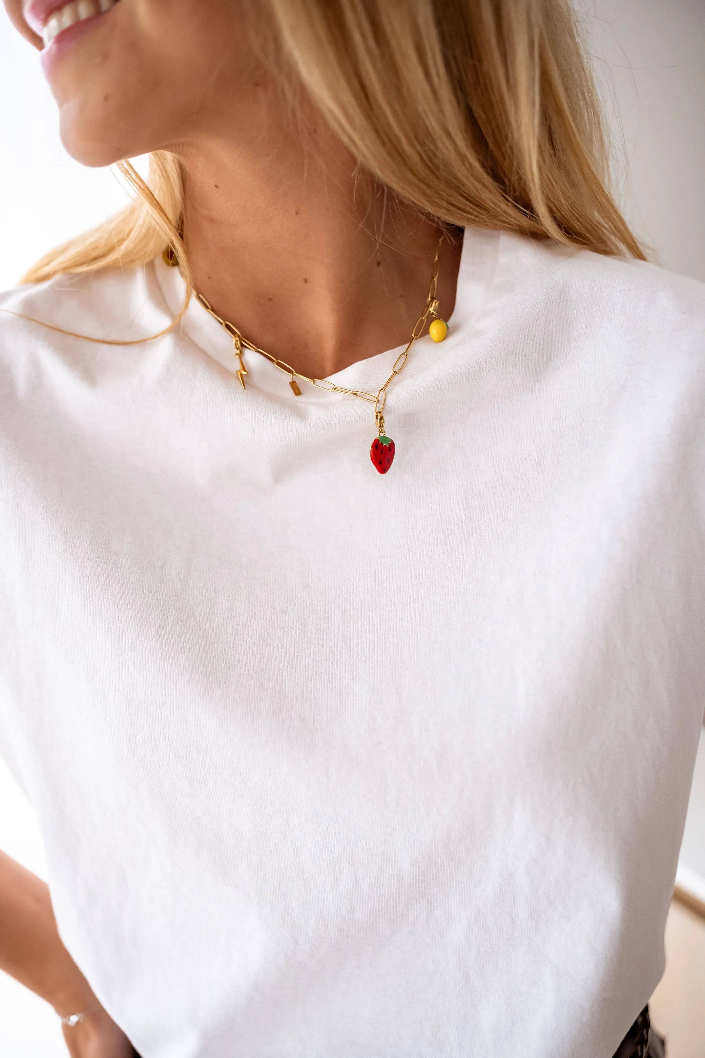 Golden Lightning Pendant