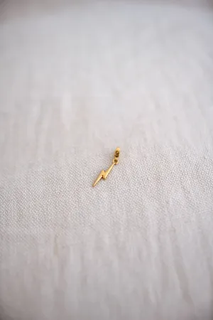 Golden Lightning Pendant
