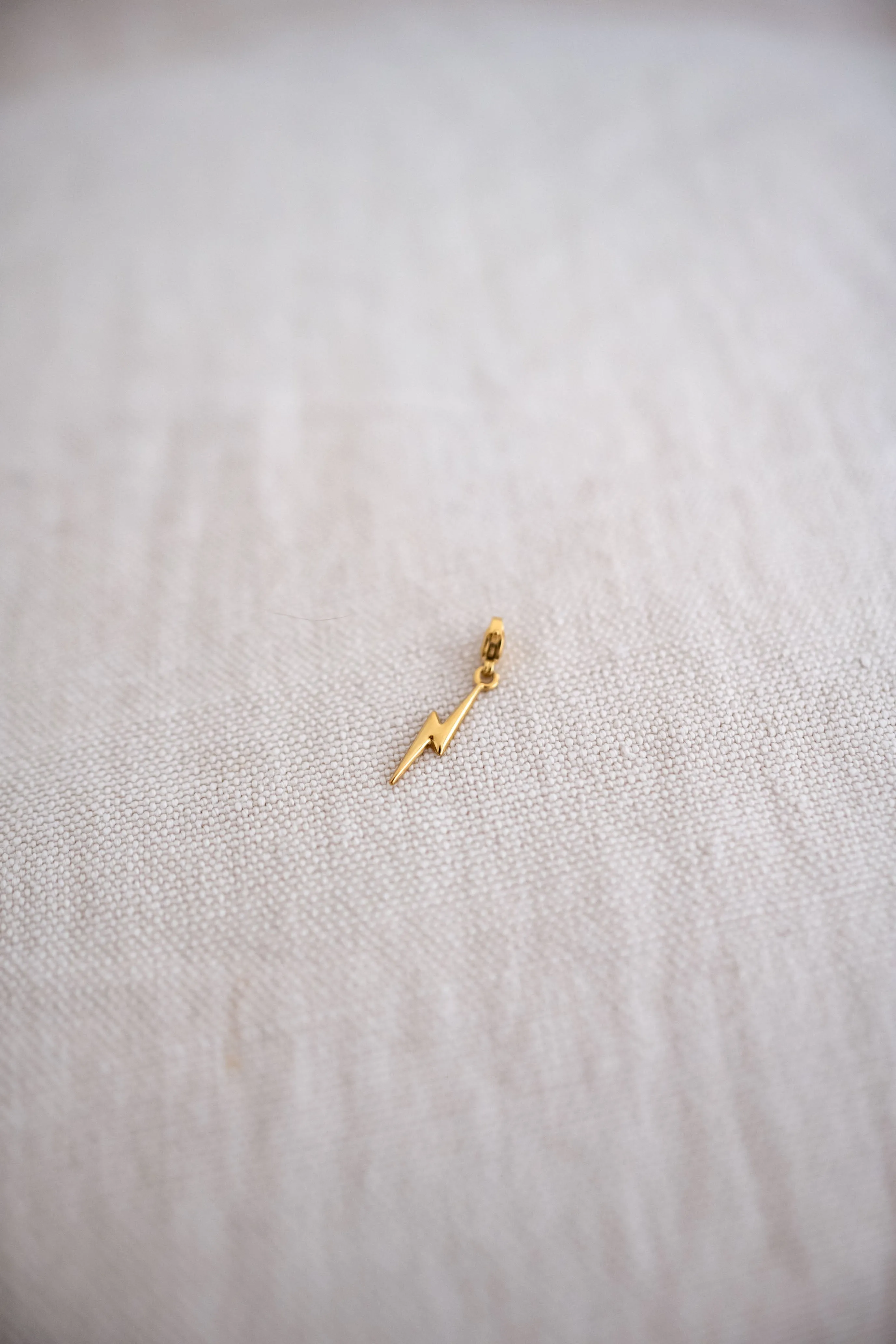 Golden Lightning Pendant