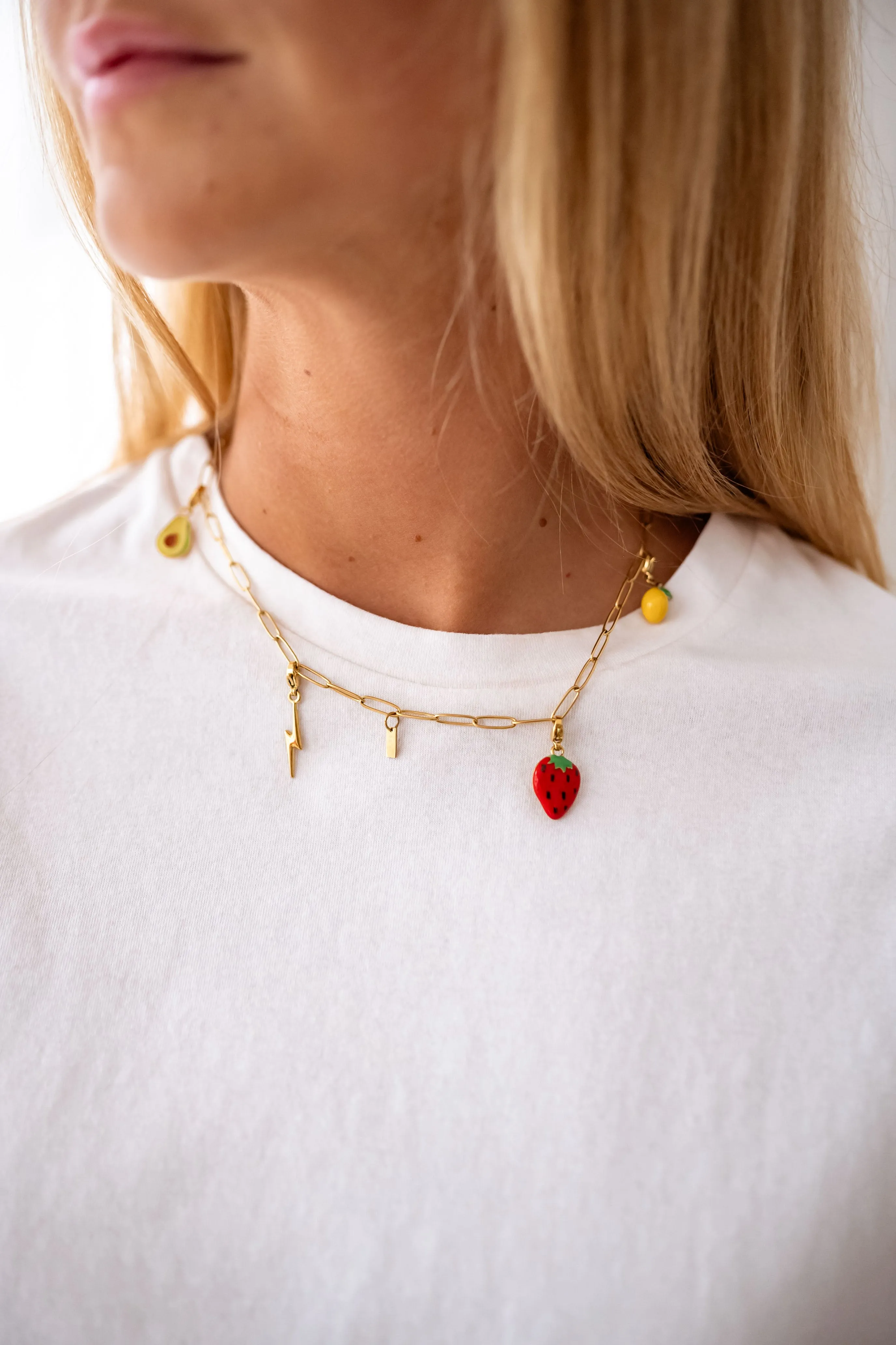 Golden Lightning Pendant